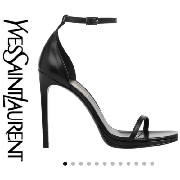 Yves Saint Laurent Shoes - 💕SALE💕 YSL Black Patten Leather Jane Heels